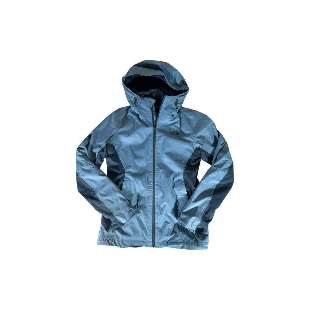 The North Face Jacket Adult XS Light Blue Windbreaker Fleece Lined 3 In 1 Womens